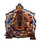 PB813901 - Porta Bíblia N. Sra. Aparecida Madeira MDF - 28,5x23cm (M)