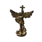 AO1980010 - Adorno São Miguel Arcanjo Metal - 17x13cm (504)