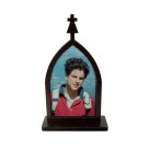 CP81776 - Capela Beato Carlo Acutis MDF Tabaco (M) - 15,5x9cm
