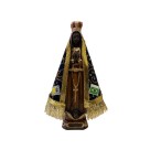 IM100489 - Imagem N. Sra. Aparecida c/ Veludo - 16x11cm