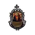 PI380250 - Pia de Água Benta Sagrada família - 15x10,5cm