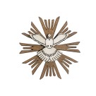 IA81420 - Imã Divino Espírito Santo Resplendor MDF Resinado - 5,5x5cm
