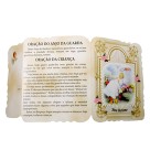 CT1405 - Cartão Batismo c/ Dezena - 7x6cm
