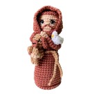 IM2030305 - Imagem de Crochê São Francisco de Assis - 16x8cm