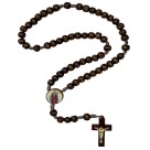 TE940759 - Terço Santas Chagas de Jesus Madeira - 37cm