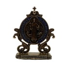 PD610141 - Pedestal Para Carro Medalha de São Bento - 7x5cm (96)