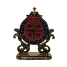 PD610141 - Pedestal Para Carro Medalha de São Bento - 7x5cm (96)