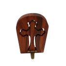 QD1985995 - Adorno de Mesa Crucifixo São Bento - 12xcm (438)