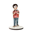 PE721692 - Pedestal Beato Carlo Acutis MDF - 12x7,5cm