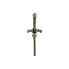 DR02003 - Espada de São Miguel Arcanjo Níquel (Abridor de Cartas) - 11x4cm