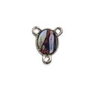 ET1670009P10 - Entremeio N. Sra. de Lourdes Resinado c/ 10un. - 1,5x1,1cm