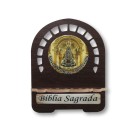 PB810001 - Porta Bíblia N. Sra. Aparecida MDF Resinado - 22x17,5cm