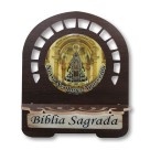PB811001 - Porta Bíblia N. Sra. Aparecida MDF Resinado - 26x21,5cm