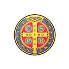 AD82150 - Adesivo Medalha de São Bento - 4,5x4,5cm
