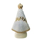 IM100292 - Imagem N. Sra. Aparecida c/ Pérola Branca e Strass - 23x15cm