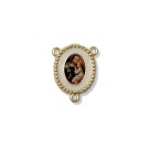 ET1952490 - Entremeio São José Dourado Resinado 1un. - 2,7x2,2cm