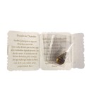 CD49100 - Cartão c/ Medalha Dízimo - 7,5x6cm