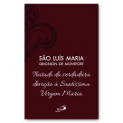 LI28120 - Tratado Da Verdadeira Devoção À Santíssima Virgem Maria - 21,5x14cm