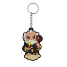 CH50413P10 - Chaveiro São Bento Emborrachado c/ 10un. - 11x3cm