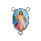ET1681351P2 - Entremeio Jesus Misericordioso Duplo Resinado c/ 2un. - 2,5x2cm