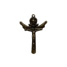 CZ861792 - Cruz Santissíma Trindade Ouro Velho - 5,6x3,9cm