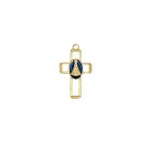 CZ891457P2 - Cruz N. Sra. Aparecida Metal Dourado - 4x2,8cm