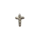 CZ860995P2 - Cruz da Unidade (Jesus e Maria) Níquel c/ 2un. - 4x2,8cm