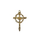CZ861760 - Crucifixo Metal Dourado - 5,6x3,5cm