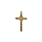 CZ861394 - Crucifixo Metal Dourado - 5,6x3,2cm