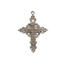 CZ861810 - Cruz Metal Níquel - 6x4,3cm