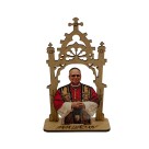 CP81467 - Capela Papa Leão XIV MDF – 12,5x7,5cm