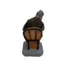IM1730477 - Imagem São Padre Pio de Pietrelcina Sentado Resina - 11x5cm