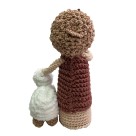 IM2030307 - Imagem de Crochê São João Batista - 16x13cm 