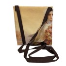 BS1930520 - Bolsa Transversal Santa Terezinha das Rosas - 19x9,5cm