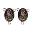 ET1681050P2 - Entremeio Santa Apolônia Duplo Resinado c/ 2un. - 2,5x2cm