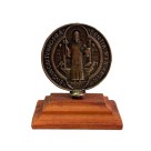 AO295031 - Pedestal Medalha de São Bento - 6,5x5,5cm (649)