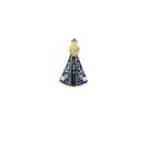 BO10051P6 - Botton N. Sra. Aparecida Dourado c/ 6un. - 3,2x2cm