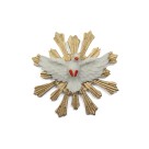 DI109101 - Divino Espírito Santo de Resina - 12x13cm