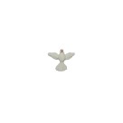 DI16002P5 - Divino Espírito Santo de Biscuit Branco c/ 5un. - 3x2,5cm
