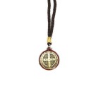 CP1374280 - Cordão c/ Pingente São Bento - 37cm