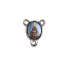 ET1611500P10 - Entremeio N. Sra. Aparecida Resinado c/ 10un. - 1,5x1,1cm
