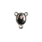 ET1670019P10 - Entremeio Santa Faustina Resinado c/ 10un. - 1,5x1,1cm