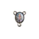 ET1670022P10 - Entremeio Santa Maria Goretti Resinado c/ 10un. - 1,5x1,1cm