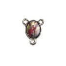 ET1670804P10 - Entremeio São Miguel Arcanjo Resinado c/ 10un. - 1,5x1,1cm