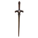 DR02001 - Espada de São Jorge Ouro Velho (Abridor de Cartas) - 16x4cm