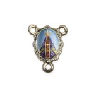 ET1612000P5 - Entremeio N. Sra. Aparecida Resinado c/ 5un. - 1,9x1,5cm