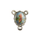 ET1671411P5 - Entremeio São Cristóvão Resinado c/ 5un. - 1,9x1,5cm