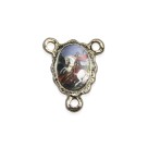 ET1671413P5 - Entremeio São Jorge Resinado c/ 5un. - 1,9x1,5cm
