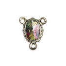 ET1671806P5 - Entremeio São Rafael Arcanjo Resinado c/ 5un. - 1,9x1,5cm