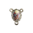 ET1671807P5 - Entremeio Santíssima Trindade Resinado c/ 5un. - 1,9x1,5cm